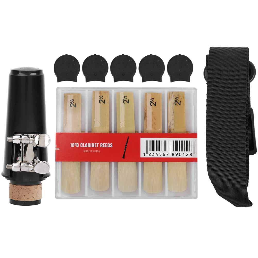 Clarinet Accessories Set, Clarinet Accessories Set Mouthpiece & Neck Strap & Reed Thumb Pad