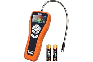 THIKPO Brake Fluid Tester for DOT3 DOT4 DOT5.1 EVN4 EVN6, High-Sensitivity Digital Brake Oil Moisture Tester with LCD Display, Built-in Calibration, Corrosion Resistance Probe, Buzzer Alarm