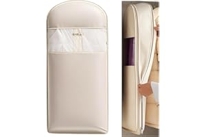 51" Compression Garment Bags – 2 Pack – 40% Space Saving for Down Jackets & Coats – Heavy Duty Twill Fabric