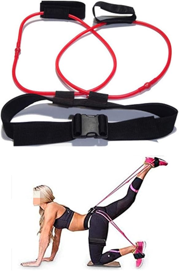 UUMONNG Booty Bands with Adjustable Belt，Legs and Butt Training Exercise Equipment