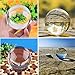Toowood K9 Crystal Ball Drop Prisms Optical Glass Triangular Prism Pyramid for Photography Decoration Birthday Gift Teaching (Dia 70mm/2.76