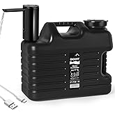 5 Gallon Water Jug with Electric Water Dispenser 2000mAh Automatic Type-C Rechargeable Water Pump BPA Free Camping Water Container Tank No Leakage