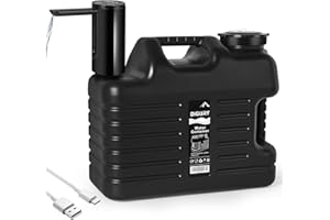 DIGURY 5 Gallon Water Jug with Electric Water Dispenser 2000mAh Automatic Type-C Rechargeable Water Pump BPA Free Camping Water Container Tank No Leakage