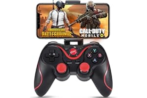 Megadream Android Gamepad Controller, Wireless Key Mapping Gamepad Joystick Perfect for Call of Duty & PUBG Mobile & More, Compatible for Samsung Galaxy HTC LG Other Phone, Not for iOS