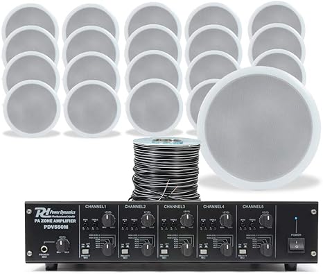 multi zone amplifier for ceiling speakers