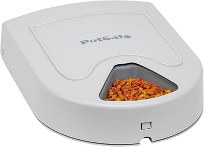 PetSafe 5 Meal Pet Feeder Automatic White 5 x 165 g Trays