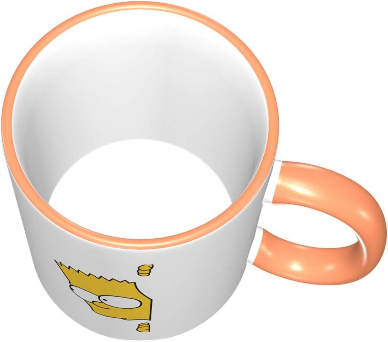 Amazon Co Jp マグカップ バート シンプソン Bart Simpson マグ 磁器 陶器 コーヒーマグ 電子レンジ温め お茶入 食洗機対応 自宅用 楽しいギフトボックス入り 3dプリント 330ml 耐高温 短時間保温保冷 オフィス用 取手付き 円滑 底厚い ノンスリップ 9色 プレゼント