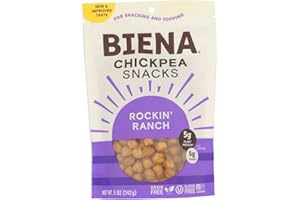 Biena All Natural Rockin' Ranch Chickpea Snacks 5oz (Pack of 2) by Biena