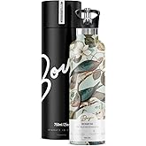 Bougie Enchanting Insulated Water Bottle, Gift Tube, 25-Ounces, Stainless Steel, Multicolor, Kitchen Décor
