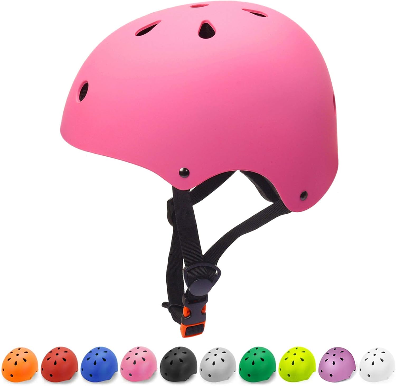 Glaf Kids Bike Helmet Toddler Helmet Children Multi-Sport Helmet CPSC Certified Impact Resistance Ventilation Adjustable Helmet Skateboard Cycling Helmet : Sports & Outdoors