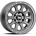 RockTrix RT111 17 inch Wheel Compatible with Ford 2021+ Bronco 17x9 6x5.5 Wheels (+12mm offset) 6x139.7 PCD, 93.1mm Bore, Gunmetal Wheels, Also Compatible with 2019+ Ranger Rims
