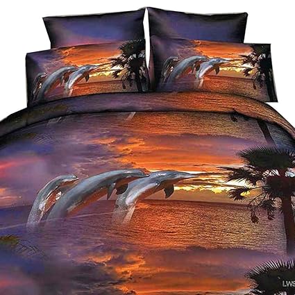 Full 11475841 Alicemall Full Size Dolphin Bedding Set 3d