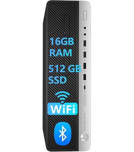 Amazon.com: HP EliteDesk 800 G4 SFF Desktop PC, Intel Core i7-8700
