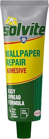 Solvite Wallpaper Repair Adhesive 56g Tube - Seam Edge Lifting Corner Glue view 7
