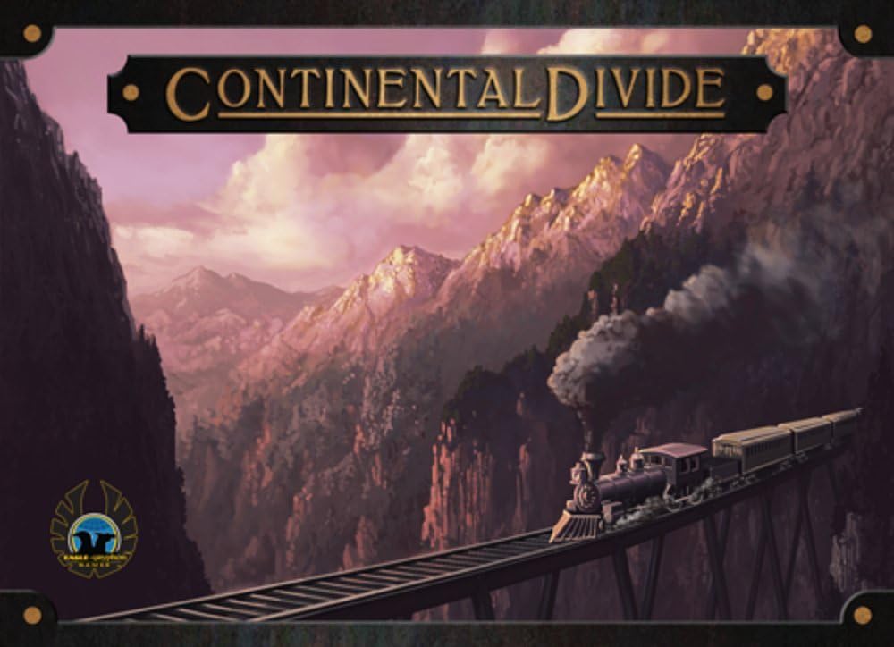EagleGryphon Games EAG01658 Continental Divide Board Game