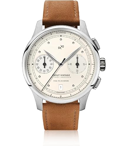 Amazon.com: About Vintage 1960 Racing Chronograph Mens Watch