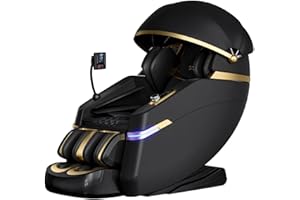 SOMANOVA New 4D Smart Massage Chair - Zero Gravity S-L Full Body Massage Sofa/Recliner - Smart Body Scanning - Directional Massage, Foot Roller, Calf Stretching, Airbag, Home Theater Sofa