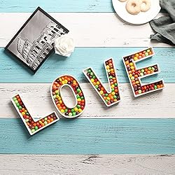 Coffeezone Ceramic Letter Dish & Plates for