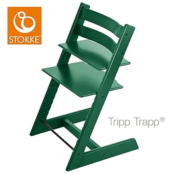 Stokke Tripp Trapp Children S High Chair Forest Green Amazon De Baby