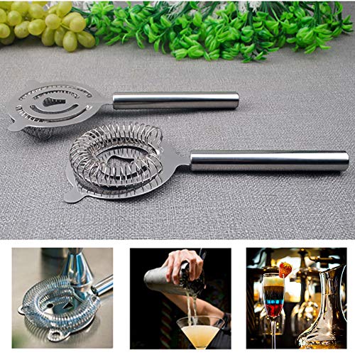 Koowaa 1 stück 304 Edelstahl Barsieb Cocktail Shaker Eissieb Bartender Bar Percolator Eissieb – Bild 6