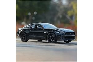Scale Model Car Replica 1:24 Scale Alloy Diecast Simulation Miniature Car Model for Ford Mustang GT 2015 Replica Desktop Deco