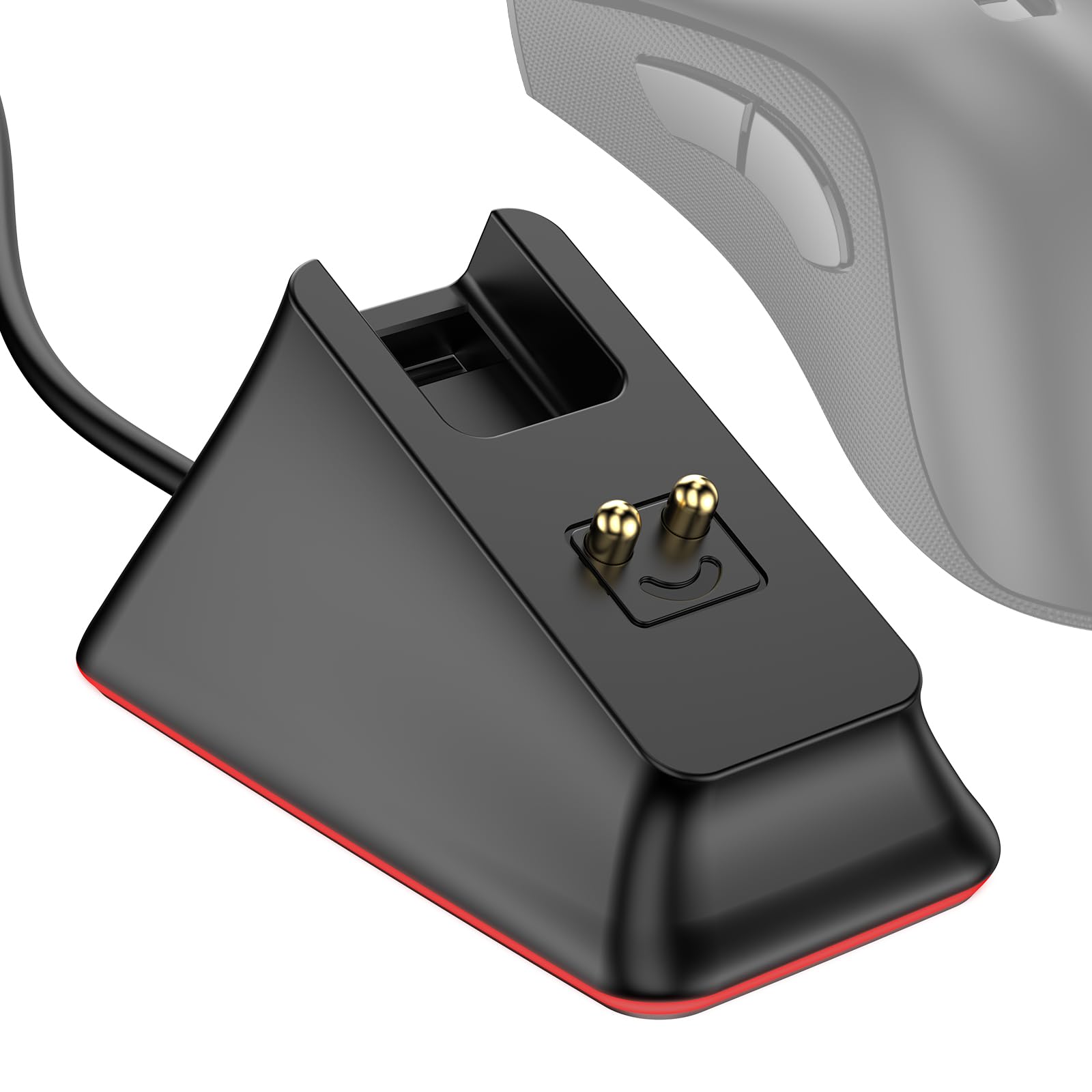 Soarking Charging Dock Compatible with Wireless Mice DeathAdder V2 Pro,Naga Pro,Viper Ultimate,and Basilisk Ultimate with 6.6 Feet Cable