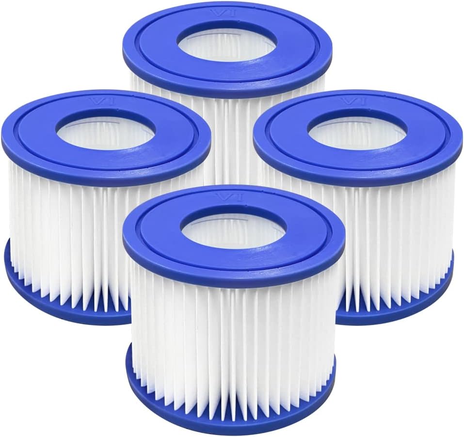 FD-workstuff Compatible with Bestway Filter Cartridge VI for Lay-Z-Spa Miami