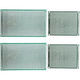 Maosifang 7x9CM 9X15CM Double Side Universal PCB Printed Circuit Board Prototype Kit for DIY Soldering Experiment and Electronic Designing