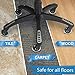 Optimum Orbis Office Chair Caster Wheels Heavy Duty Safe for All Floors Including Hardwood Perfect Replacement for Desk Floor Mat Style 3