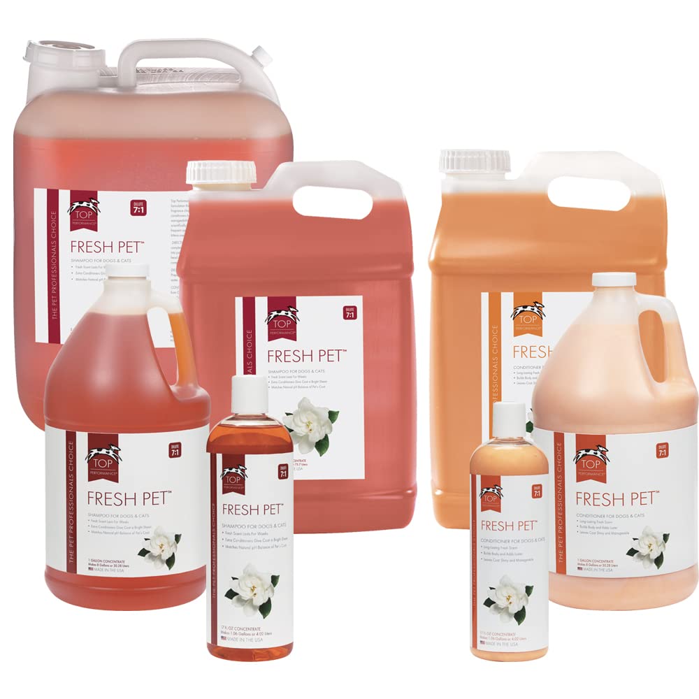 TOP PERFORMANCE Fresh Pet Shampoo The Best Dog & Cat Deodorizer