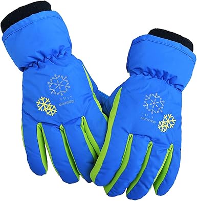 amazon kids snow gloves