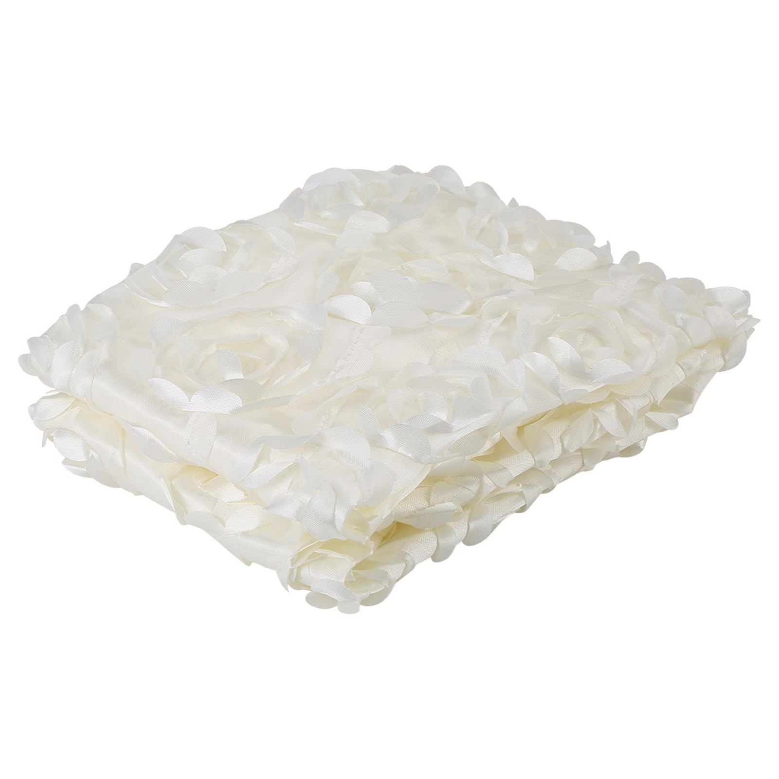 Zerodis Newborn Soft Swaddle Blanket Infant Sleep Wrap for Baby Photography Props Decorative Nursery Accessory Milk White