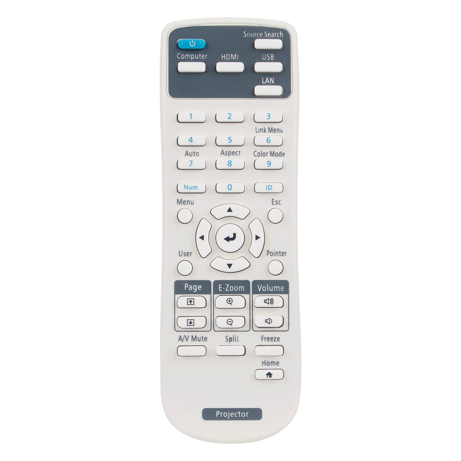 VINABTY 218906000 Replacement Remote Control Compatible with EPSON Projector 2189060 218906000 remote control