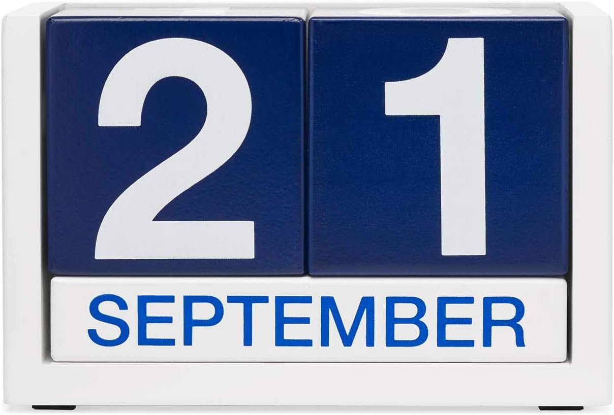 Design Ideas ThreeSixFive Calendar (Navy)