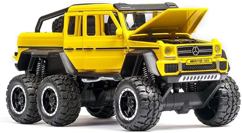 Amazon Bseion メルセデス ベンツ G63 6輪オフロード車 1 32 合金 模擬車 モデル サウンド ライト プルバック 車 フリクション 慣性 おもちゃ 車 子供 誕生日 色 イエロー ミニカー ダイキャストカー おもちゃ Amazon Bseion メルセデス ベンツ G63 6輪オフロード車 1 32 合金 模擬車 モデル サウンド ライト プルバック 車 フリクション 慣性 おもちゃ 車 子供 誕生日 色 イエロー ミニカー ダイキャストカー おもちゃ