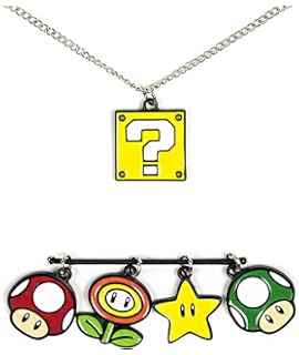 Super Mario Bros Super Star Pendant Necklace Sterling Silver Etsy