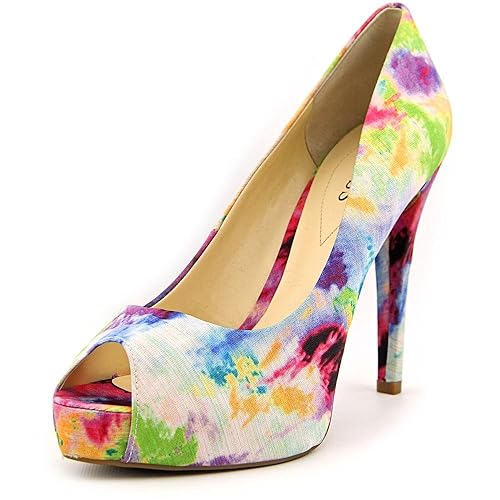 Guess Patches 9 Women US 9 Multi Color Platform Heel