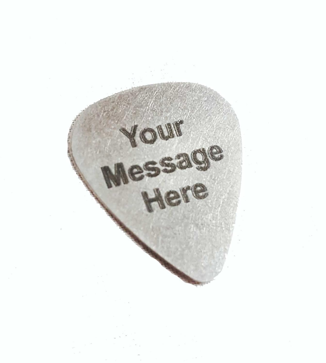 Personalised Engraved Metal Guitar Pick Choose Your Text Amazon.co