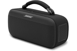 Bose SoundLink Max Bluetooth Speaker - Portable Wireless Party Speaker, IP67 Waterproof, Rope Handle, Up to 20 Hours of Playtime, USB-C, Built-in 3.5mm AUX Input, Black