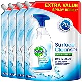 Dettol Antibacterial Surface Cleaner Refill 4-Pack 1.2L Each 4.8L