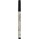 Staedtler Mars Lumocolor Nonpermanent Markers, Fine Point, 10/PK, Black (STD3169)