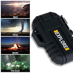 LcFun Electric Lighter, Plasma Lighter Waterproof