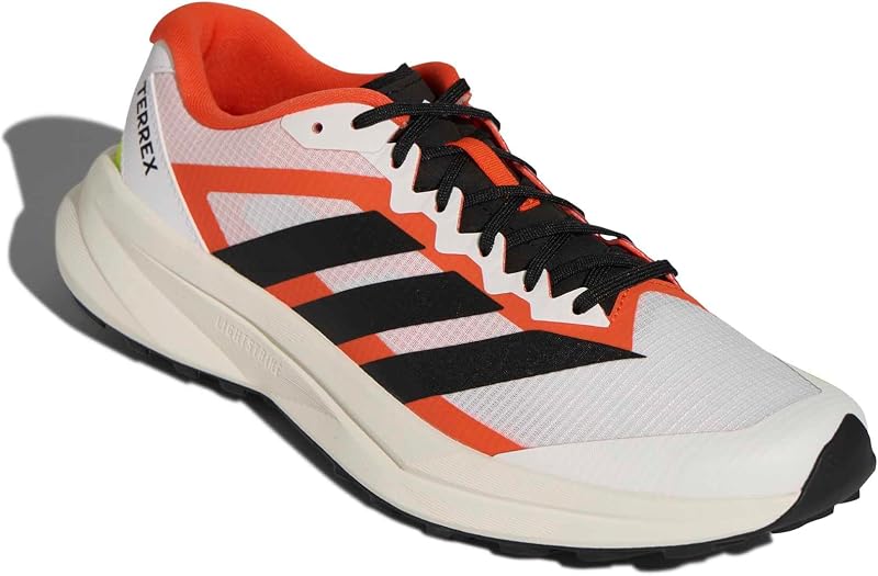 Homme Terrex Agravic Lite Shoes, FTWR White/Core Black/Impact Orange, 43 1/3 EU — photo 3 sur 7