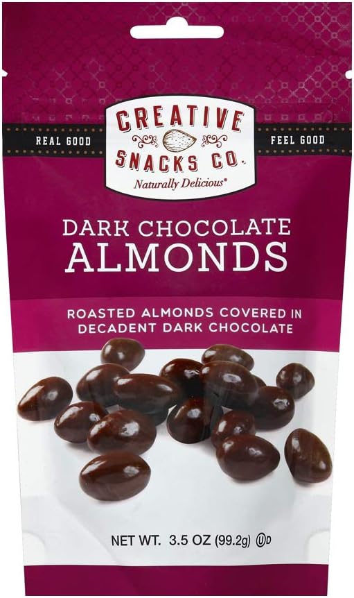 Creative Snack Nuts Dark Chocolate Almond Ggb, 3.5 oz