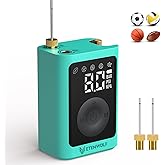 ETENWOLF Electric Ball Pump Inflation & Deflation 2-17PSI, 2600mAh Basketball Pump with Precise Pressure Gauge, Rechargeable Air Pump for Balls, Soccer Ball Air Pump