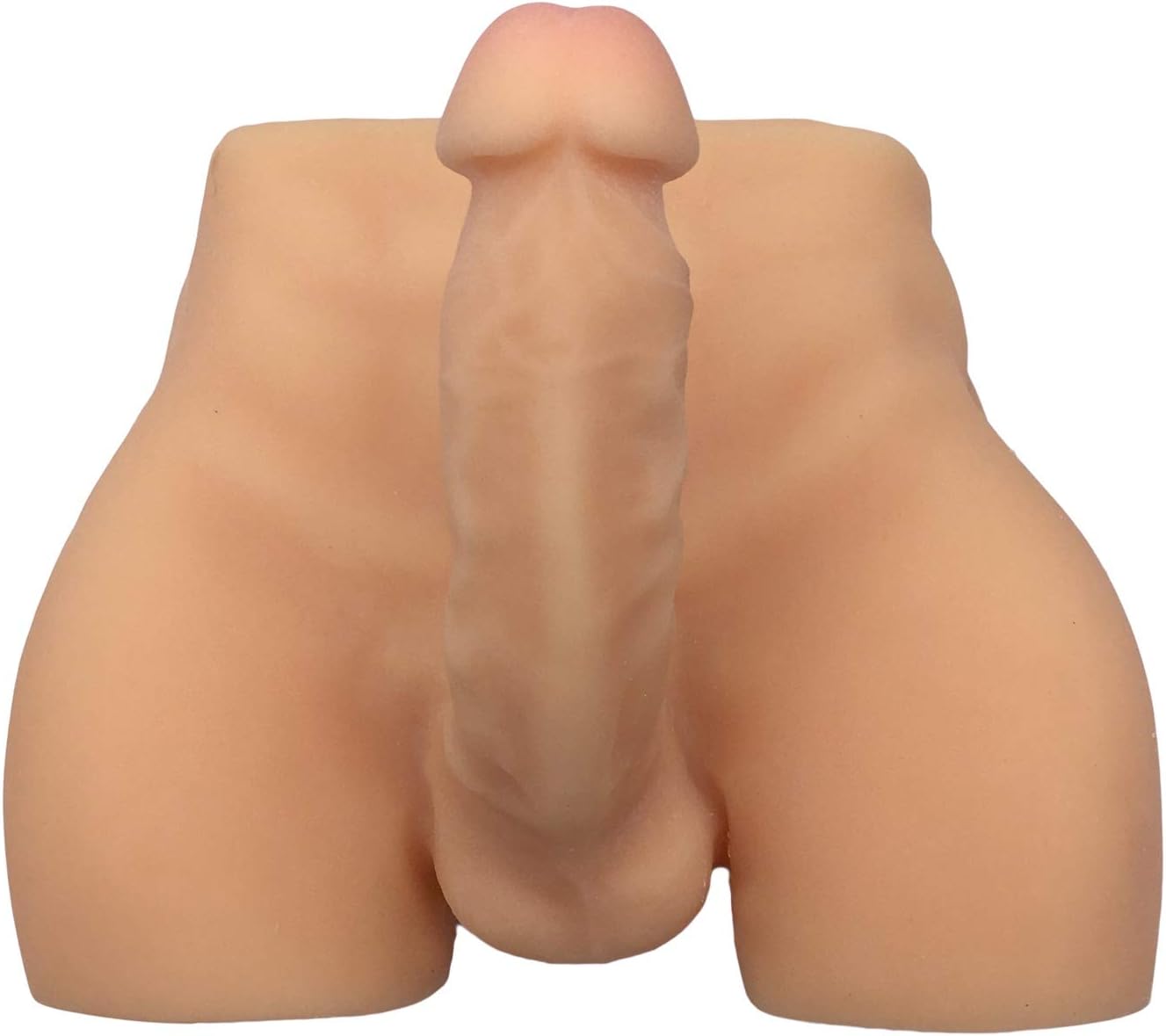 Joviye Hands Free Man's Torso Doll 3D Realistic TPE Silicone Doll for Women