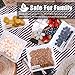 Reusable Storage Bags 10 Pack Leak Proof Freezer Bags(5 Reusable Sandwich Bags + 5 Reusable Snack Bags) Easy Seal Ziplock Lunch Bag for Kid Food Storage Home Organization Traval & Make Up BPA FREE