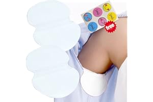 Underarm Sweat Pads，Invisible Disposable Armpit Sweat Pads Fight Hyperhidrosis for Men & Women，Comfortable Unflavored, Sweat 