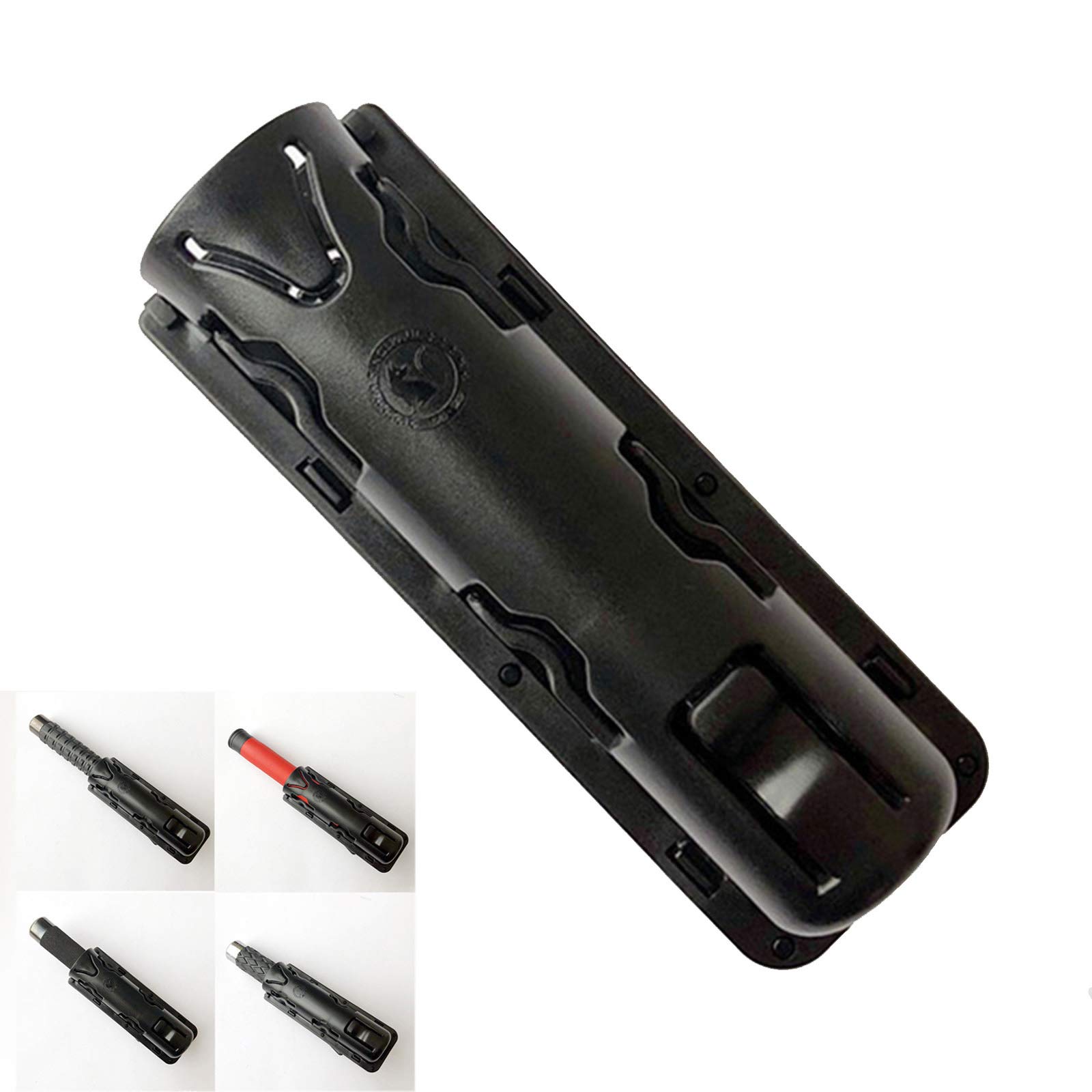 LICHIFIT GAS Baton Holder Pouch 360 Degrees Rotation Expandable Plastic Swiveling EKA Baton Case Telescopic Holster