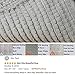 FRESHMINT Chenille Bath Rugs Extra Soft Fluffy and Absorbent Microfiber Shag Rug, Non-Slip Runner Carpet for Tub Bathroom Shower Mat, Machine-Washable Durable Thick Area Rugs (16.5